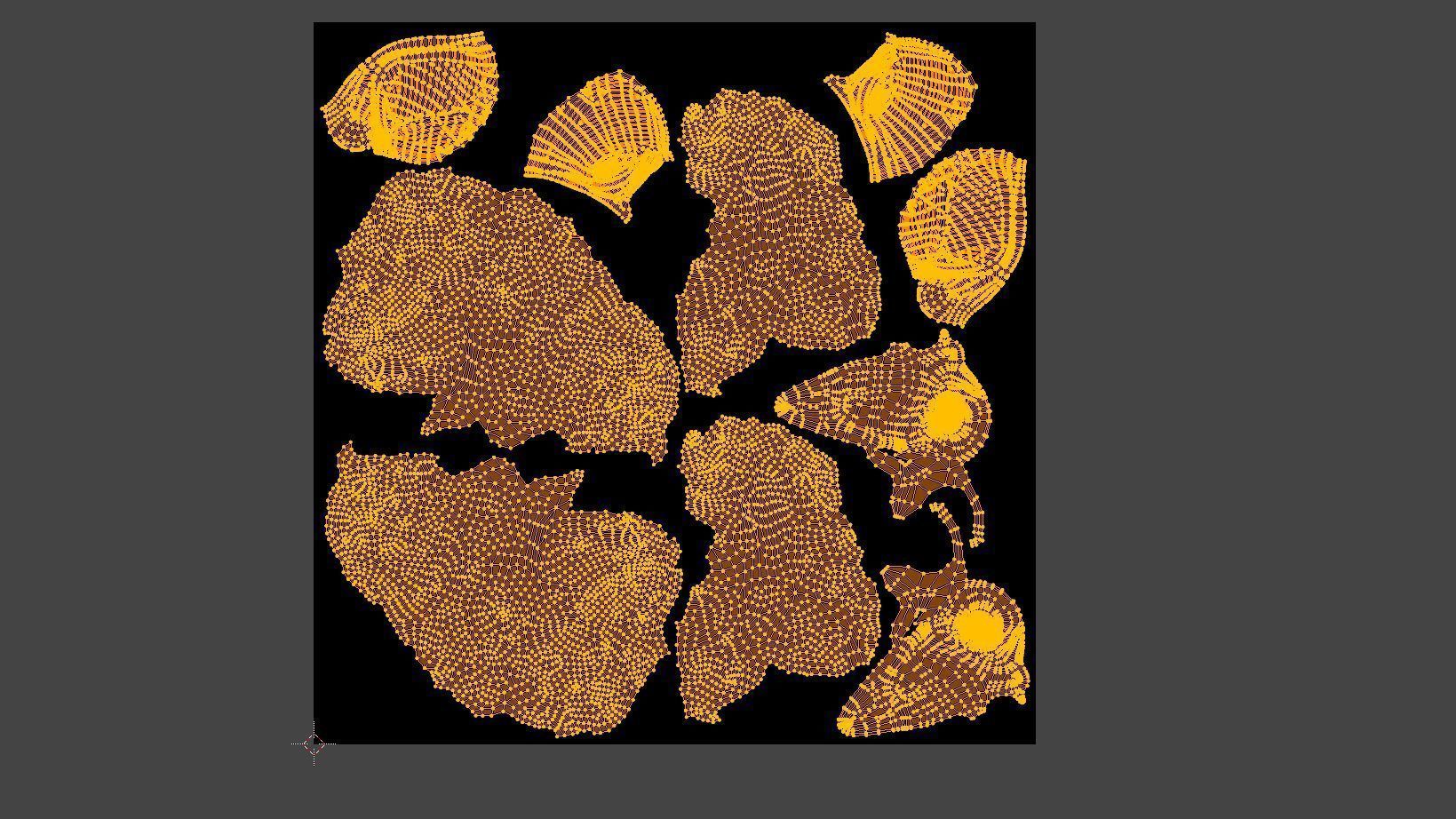 Human Brain 3D Model Low-poly 3D model_15