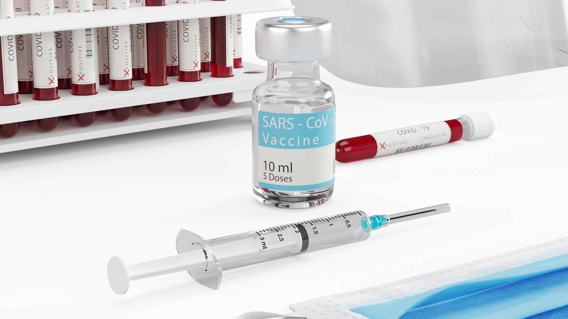 Covid-19 Medical Collection 3D model_6