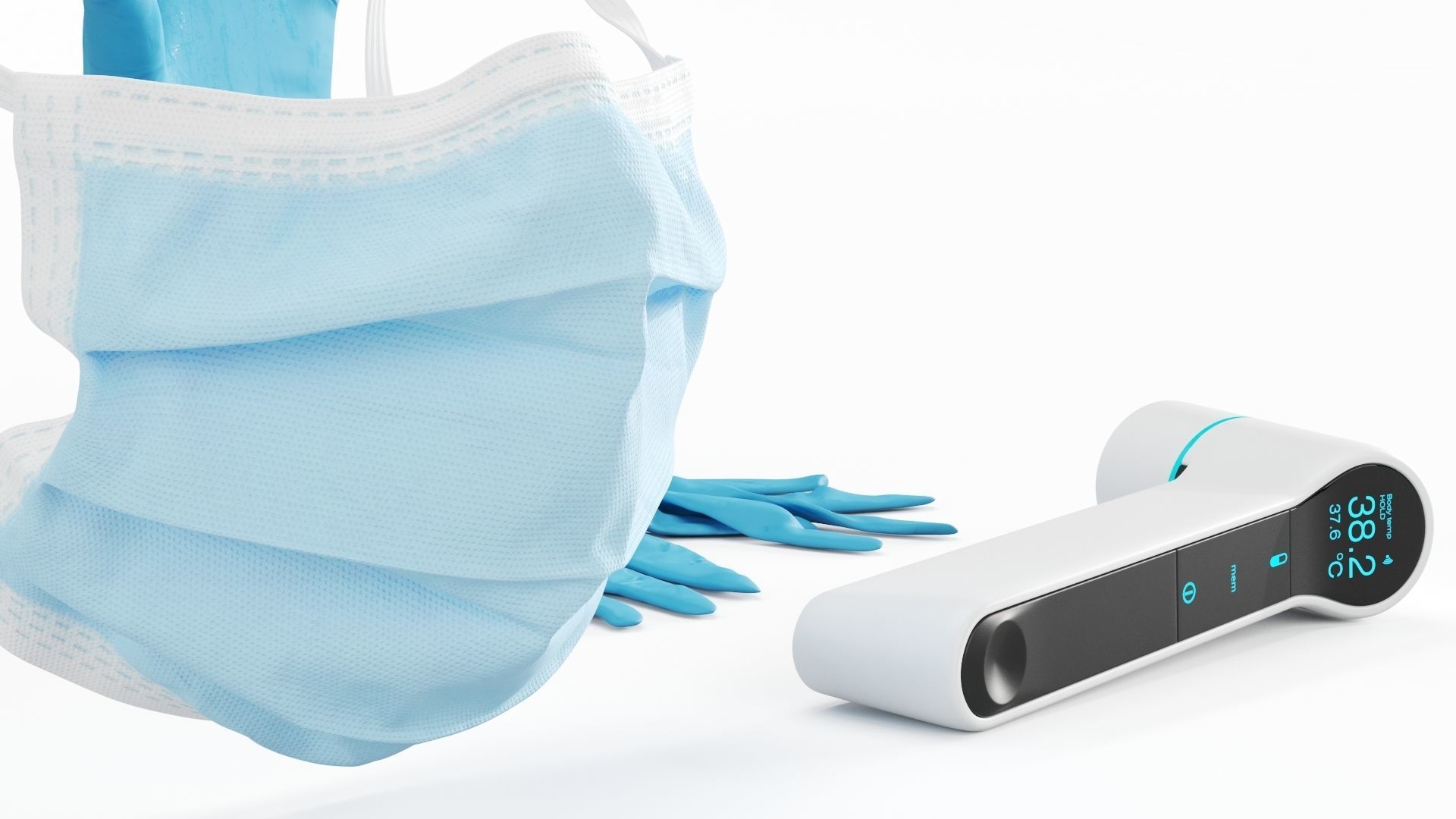 Covid-19 Medical Collection 3D model_7