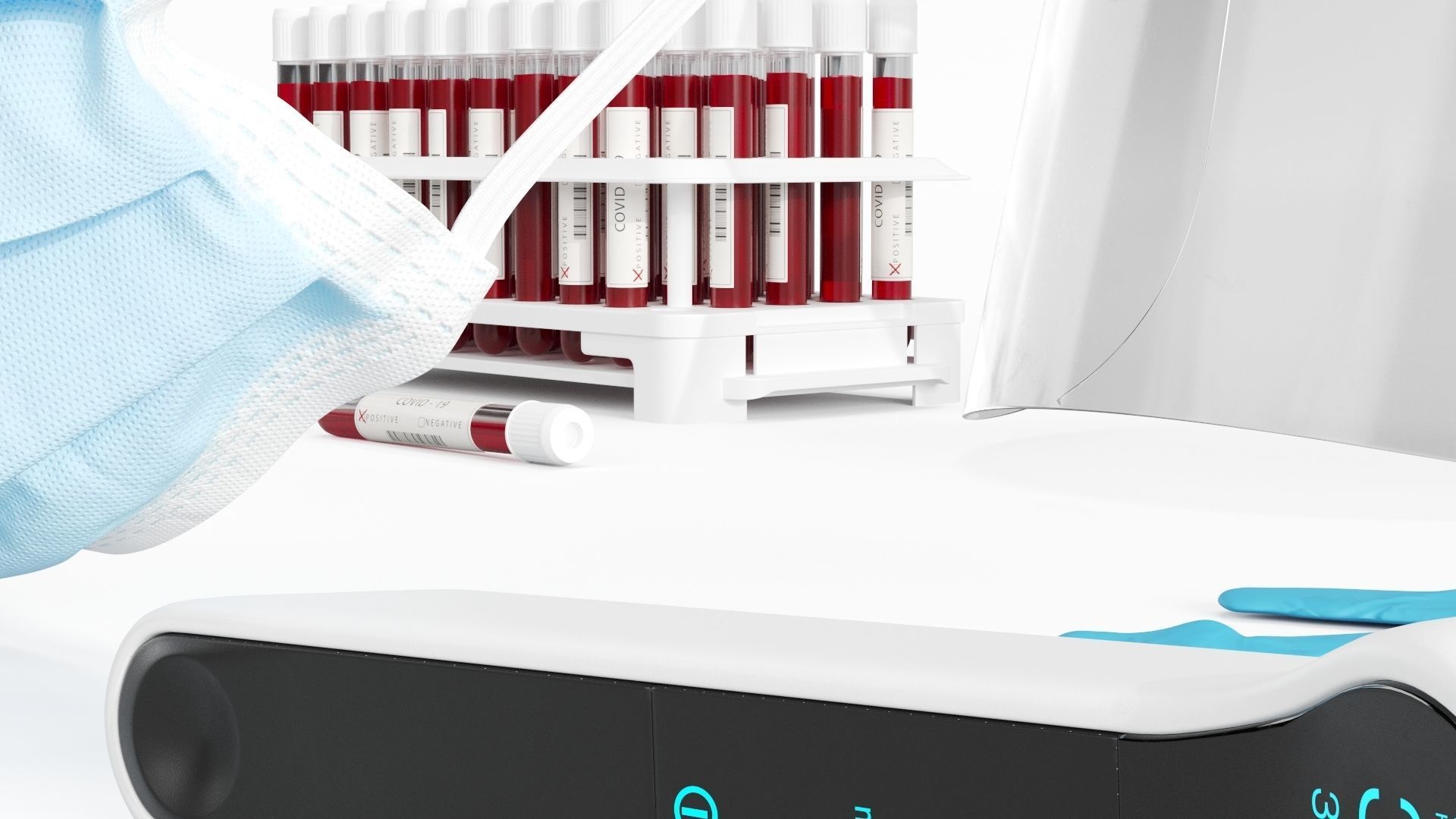 Covid-19 Medical Collection 3D model_9