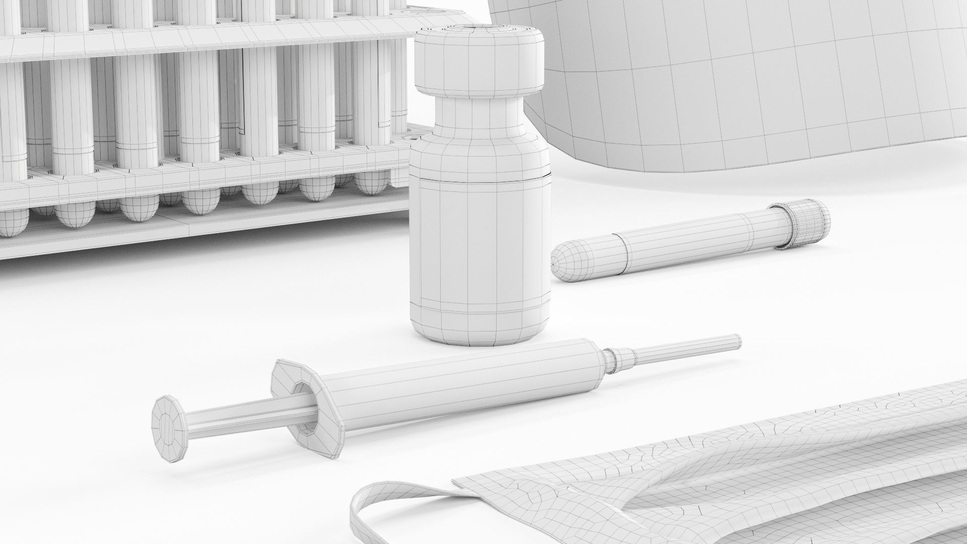 Covid-19 Medical Collection 3D model_21