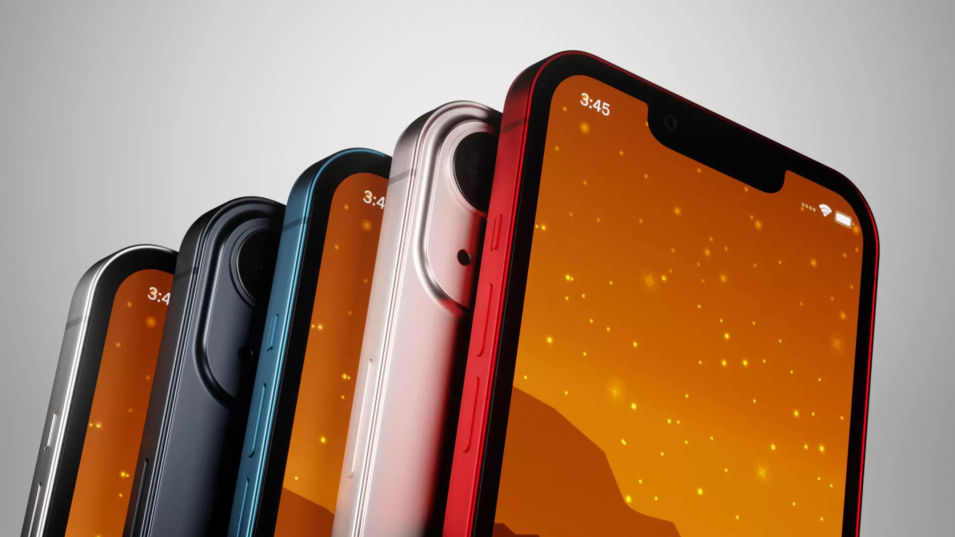 Apple iPhone 13 Realistic 3D model 3D model_0