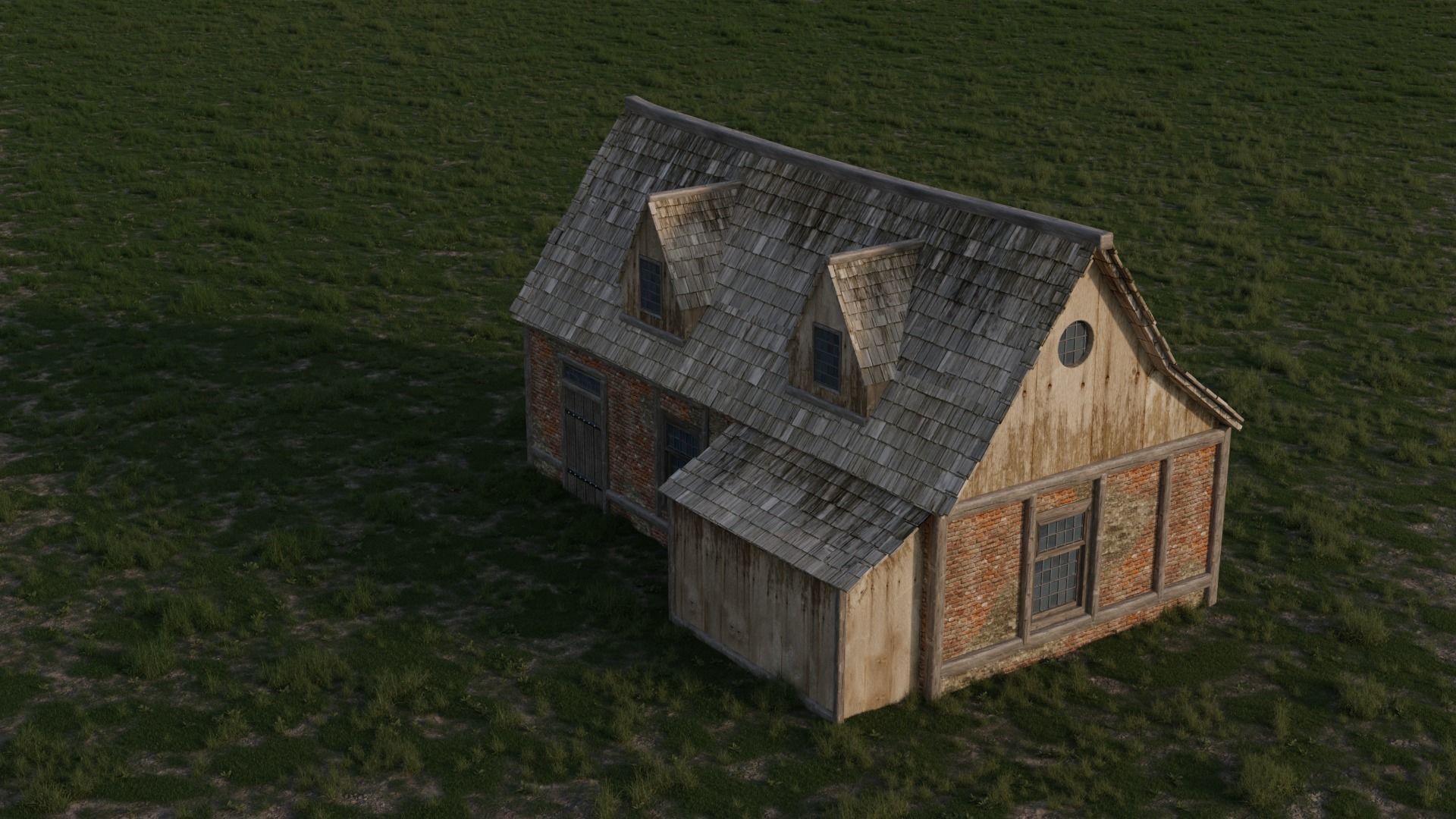 old house  3D model_2