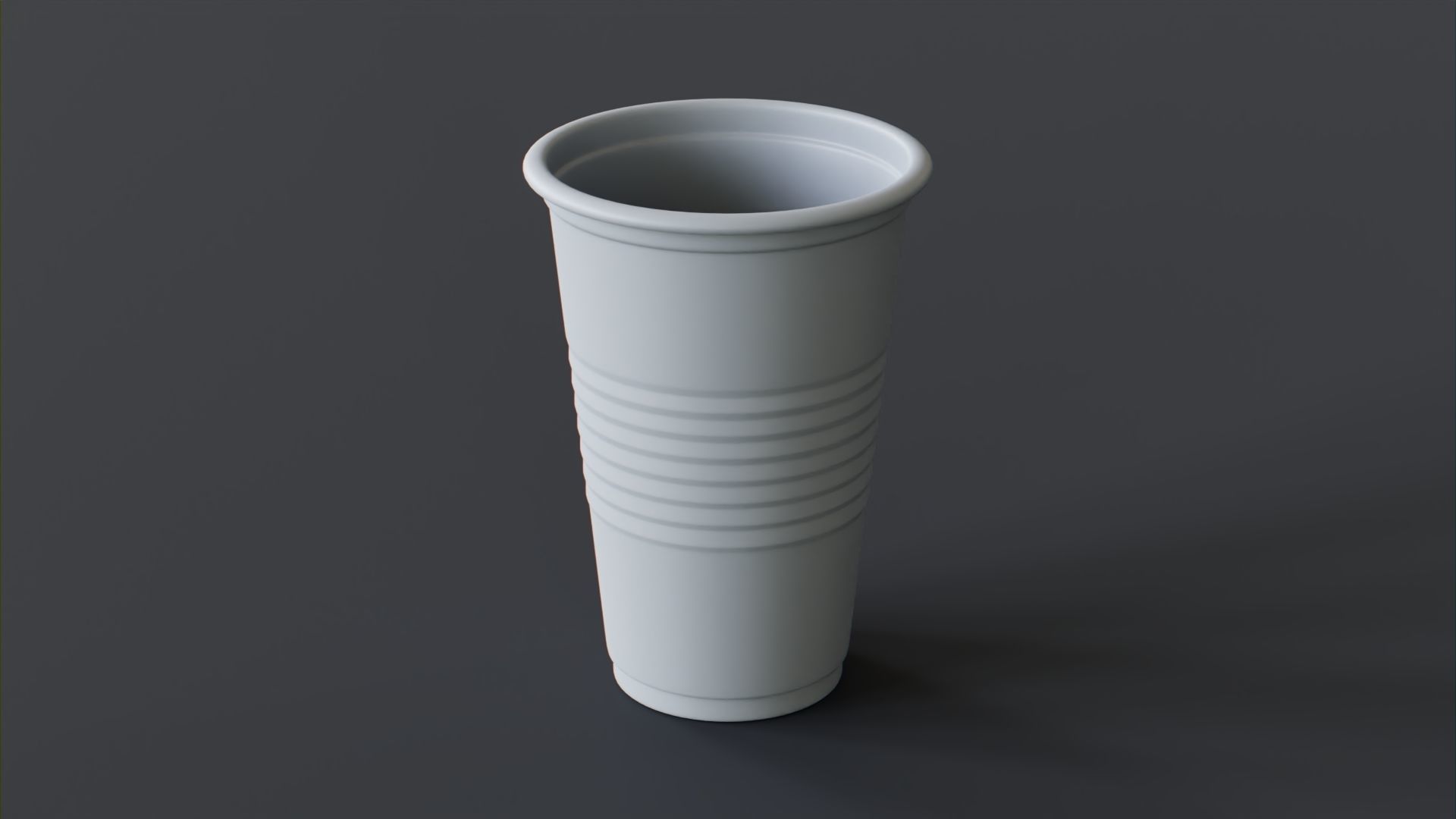Plastic Cup 3D print model_7