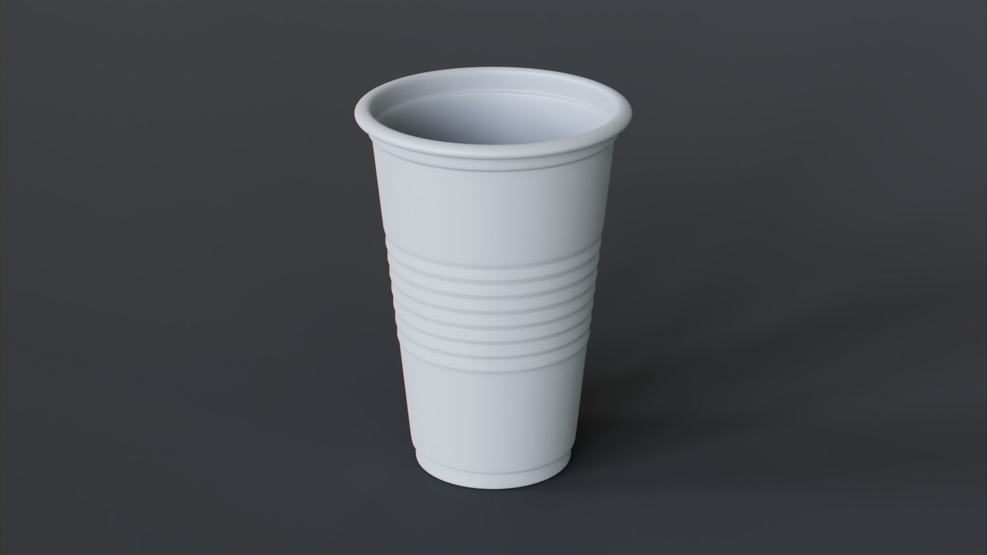 Plastic Cup 3D print model_6