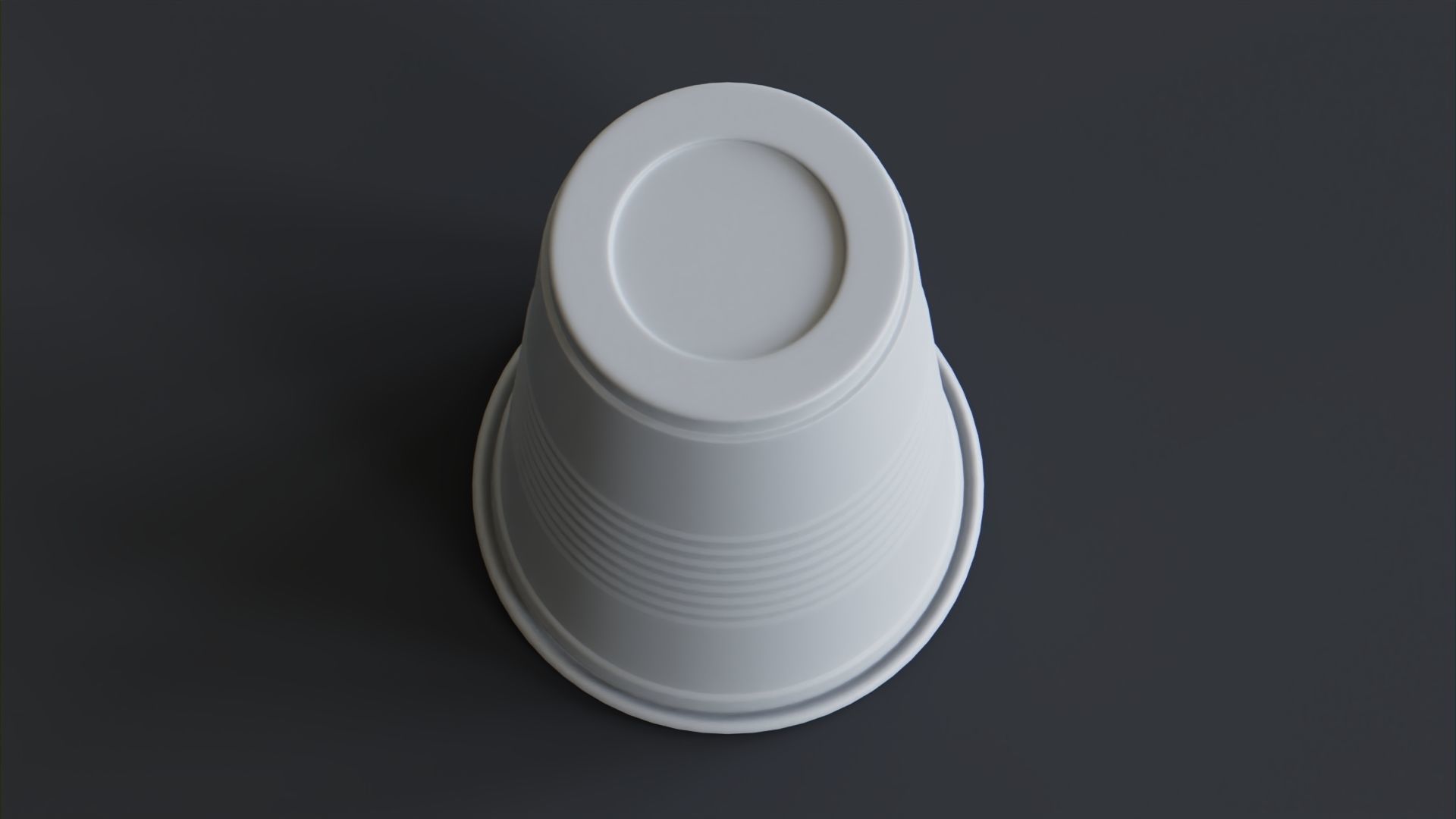Plastic Cup 3D print model_3
