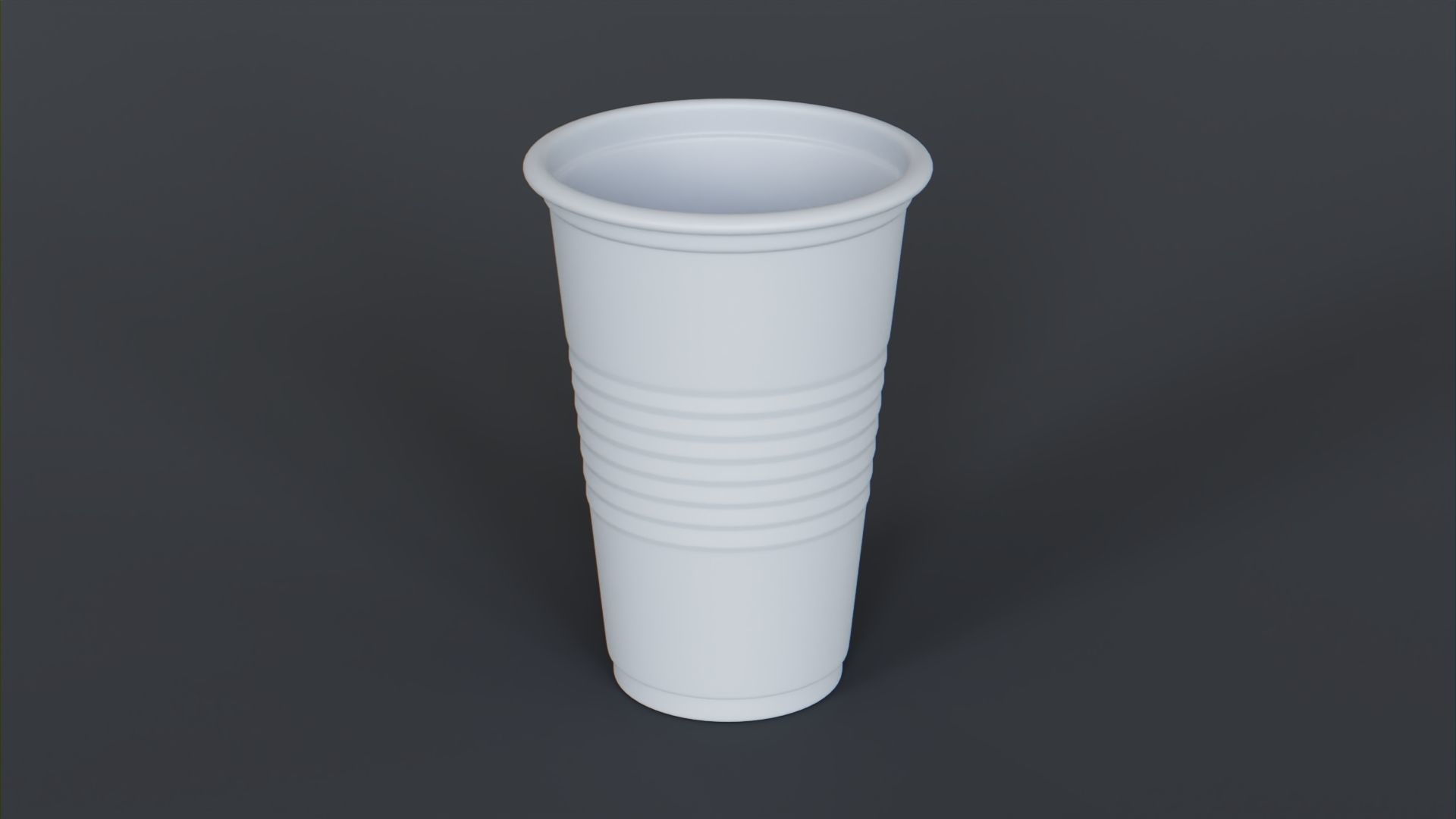 Plastic Cup 3D print model_5