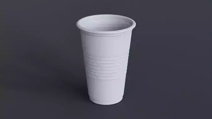 Plastic Cup 3D print model Plastic Cup 3D print model