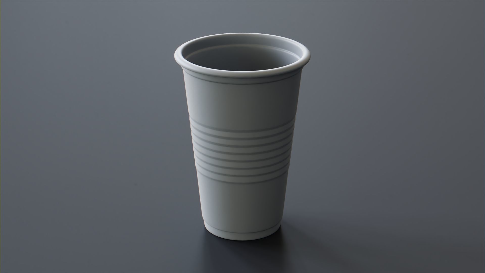 Plastic Cup 3D print model_8