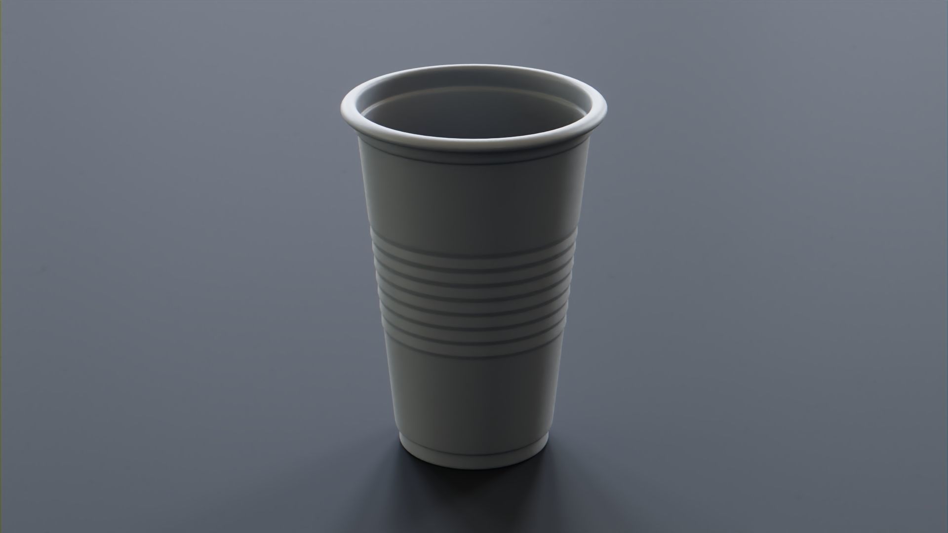 Plastic Cup 3D print model_9