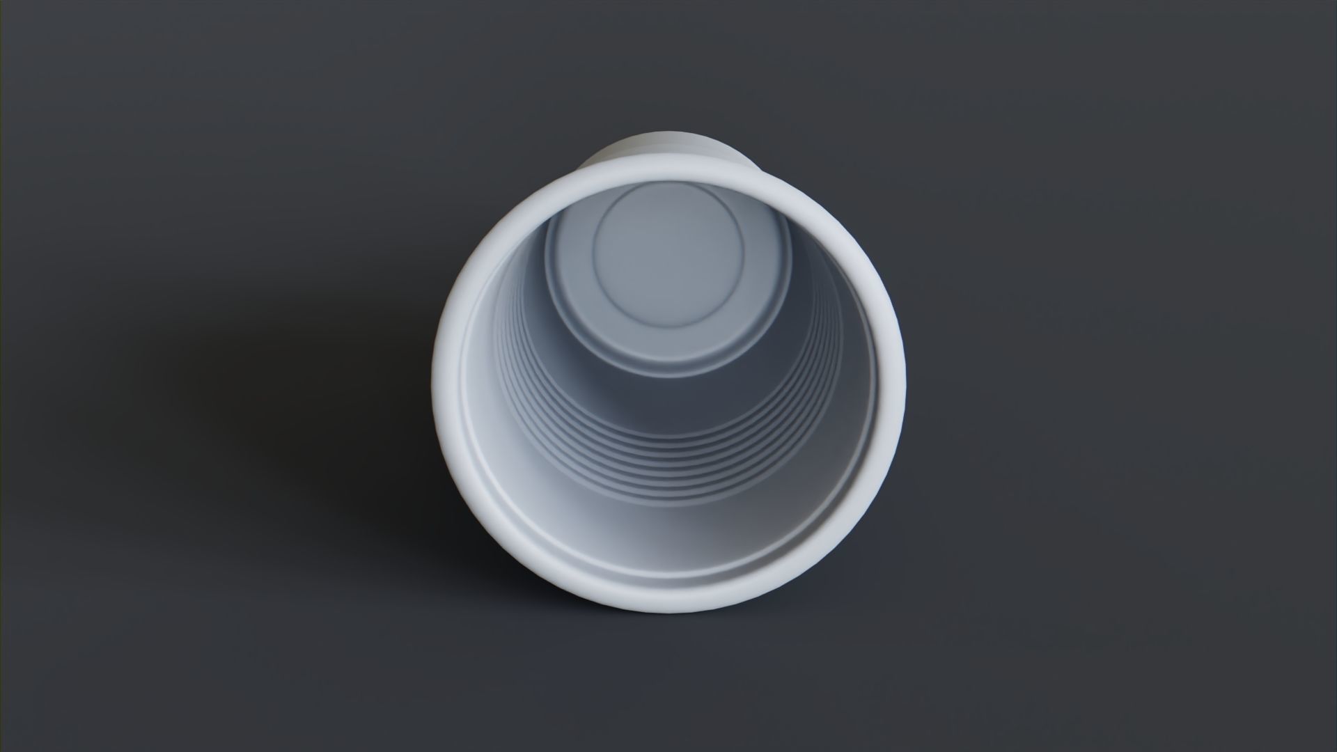 Plastic Cup 3D print model_2