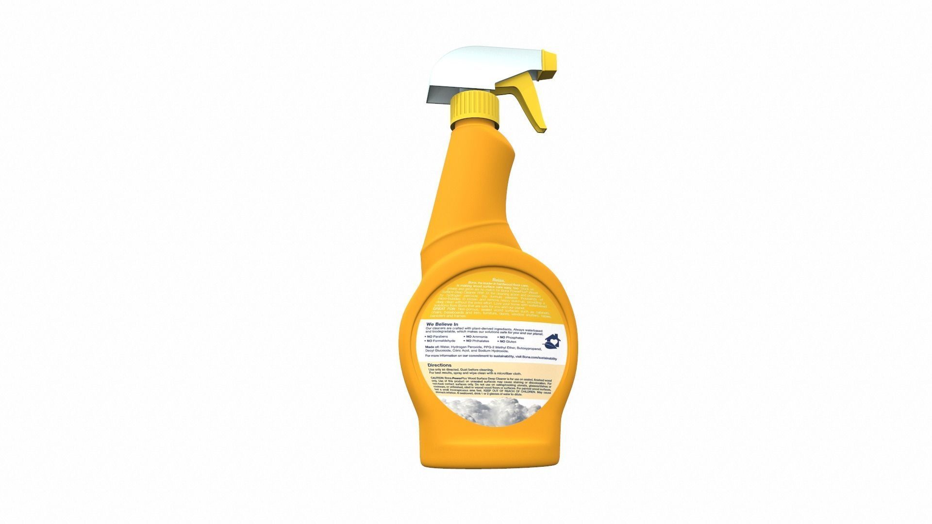 Cleaner spray bona 3D model_4