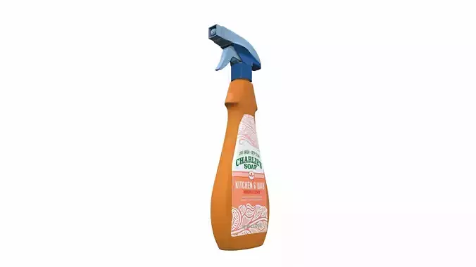 Cleaner spray charlie 3D model