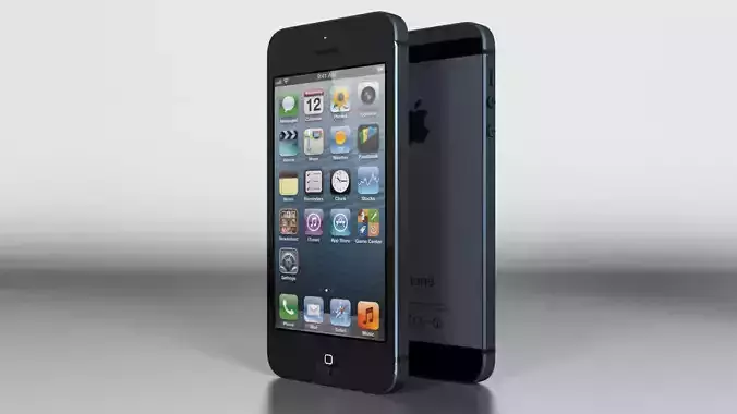 iPhone 5 Slate Black Vray