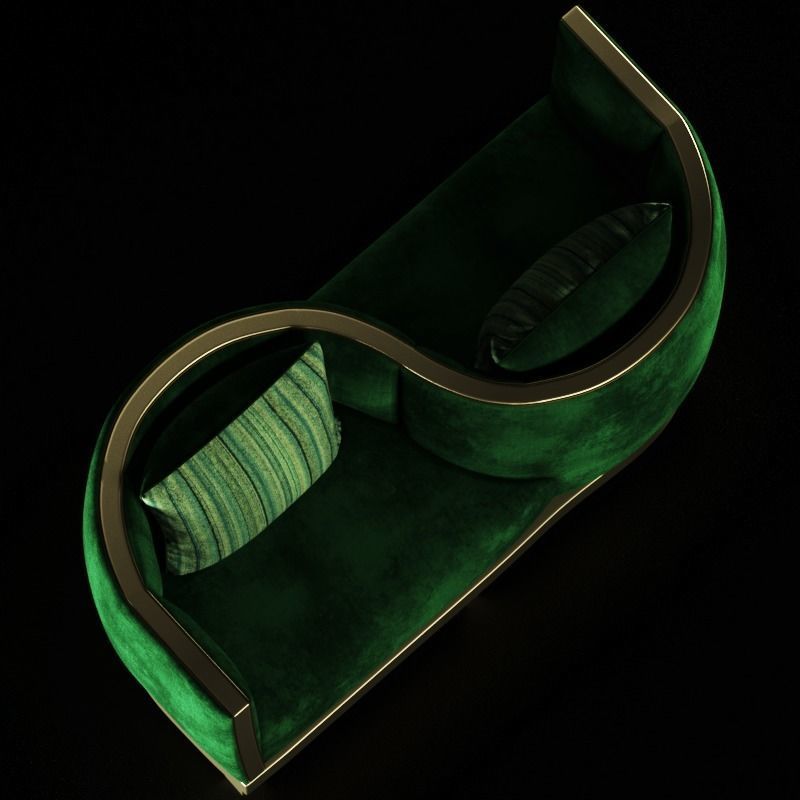 Sofa modern 3D model_8