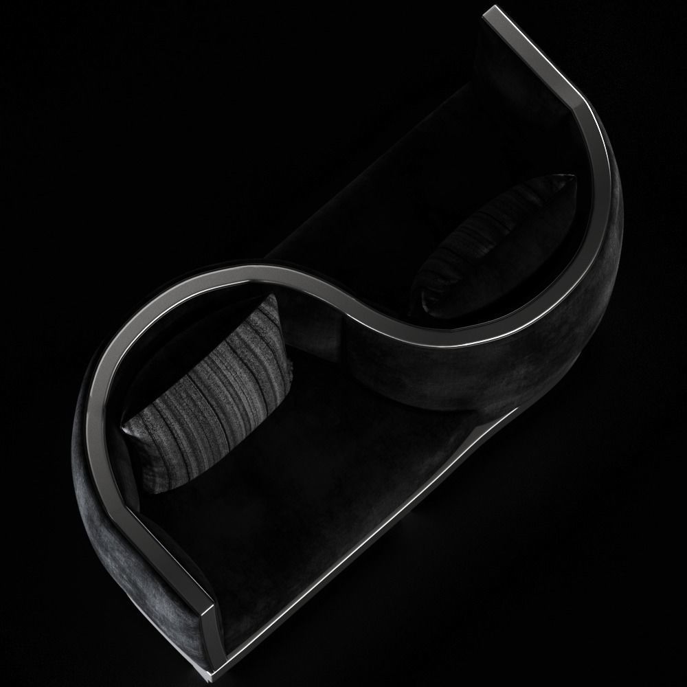 Sofa modern 3D model_5