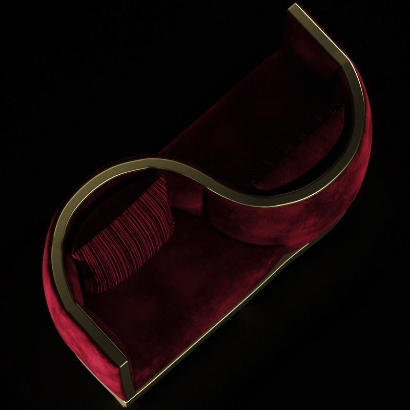 Sofa modern 3D model_10