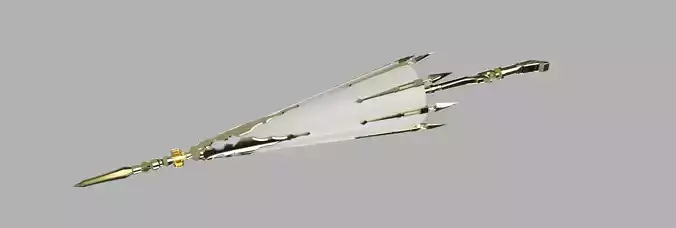 Umbrella of a thousand probabilities 3D model