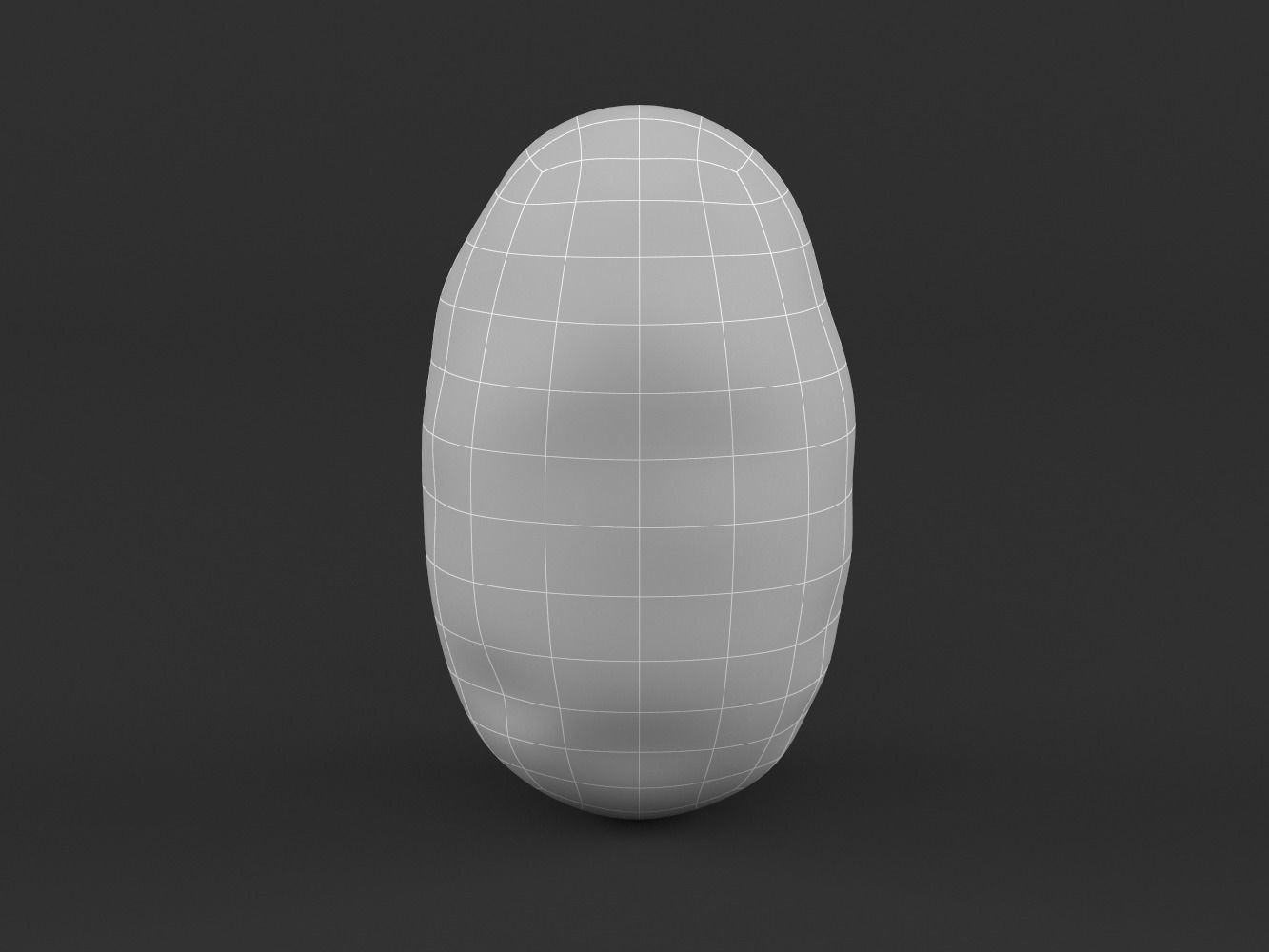 Potatoes potato 3D model_8