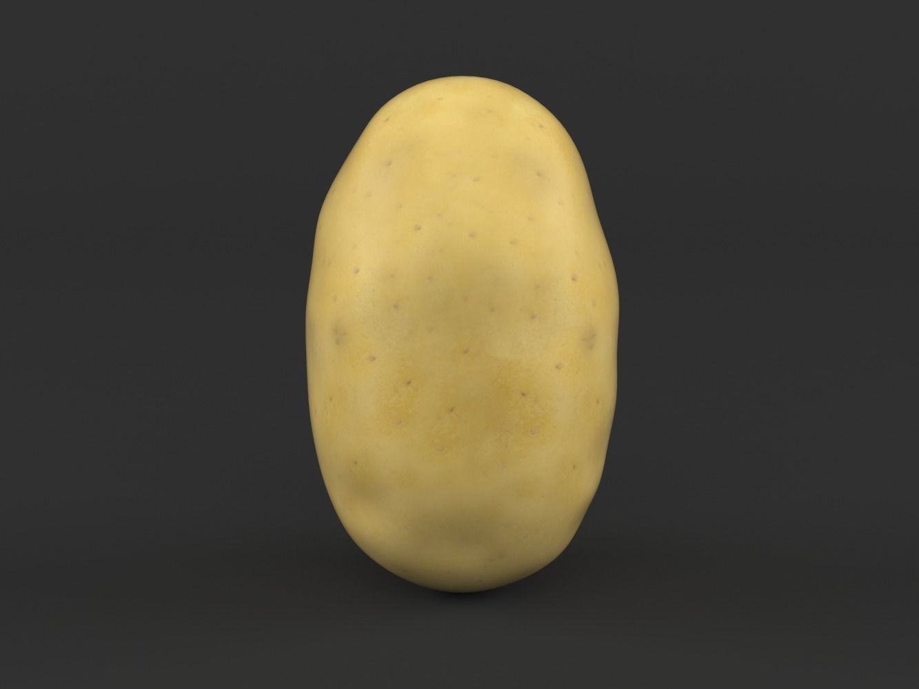 Potatoes potato 3D model_2