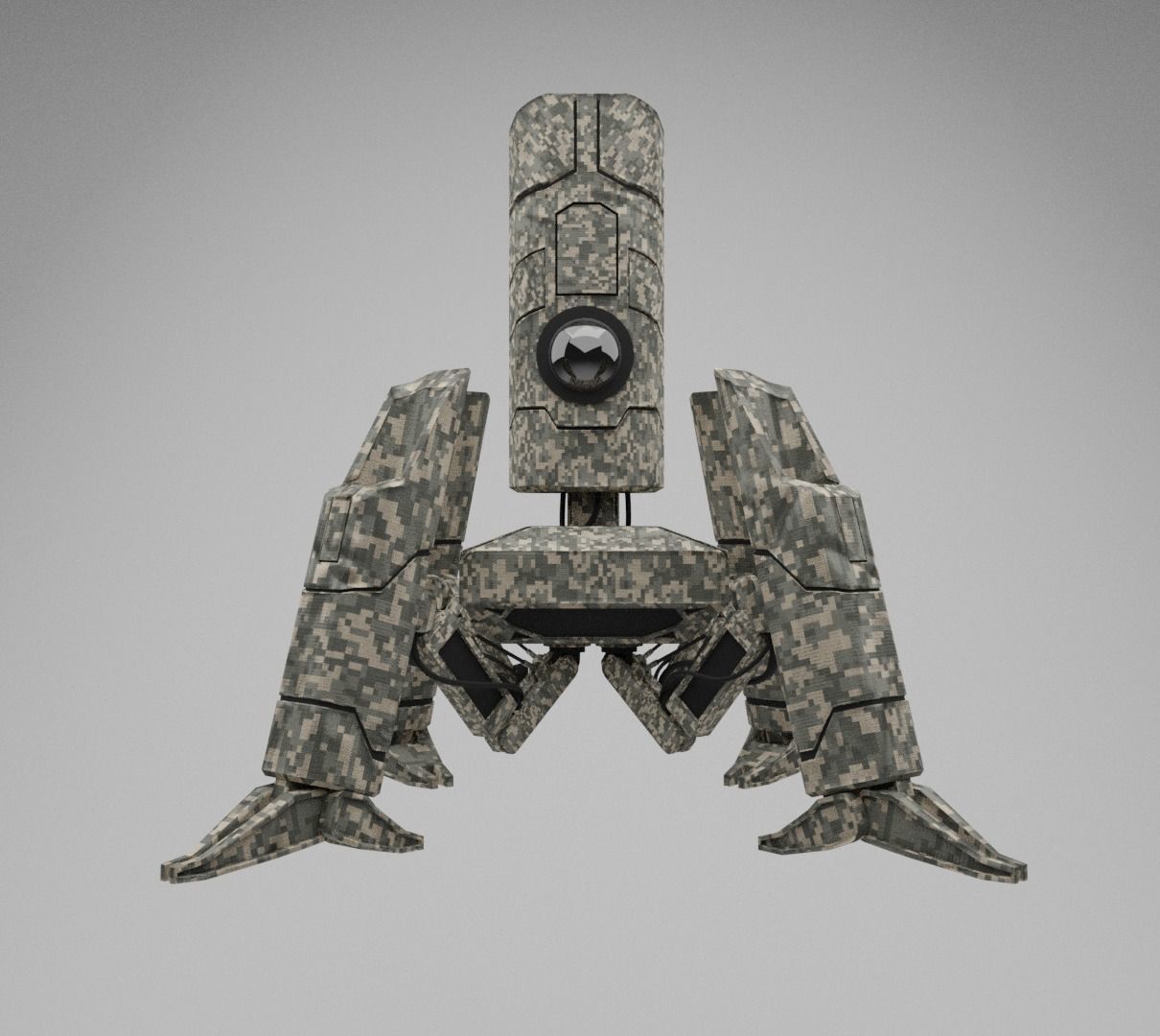 the goyt futuristic robot chair 3D model_5