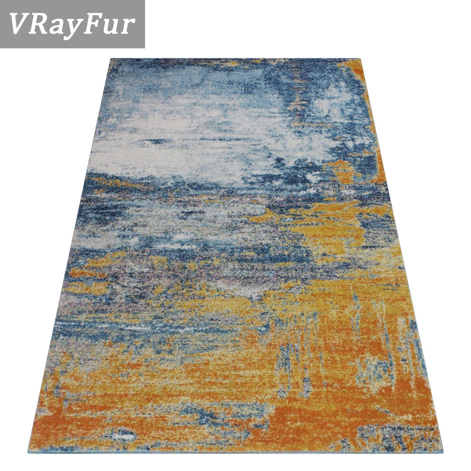 Rug Set 646 3D model_2