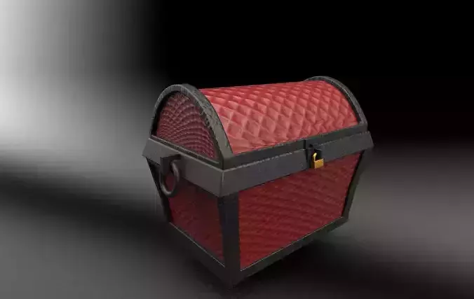 Chest lowpoly treasure