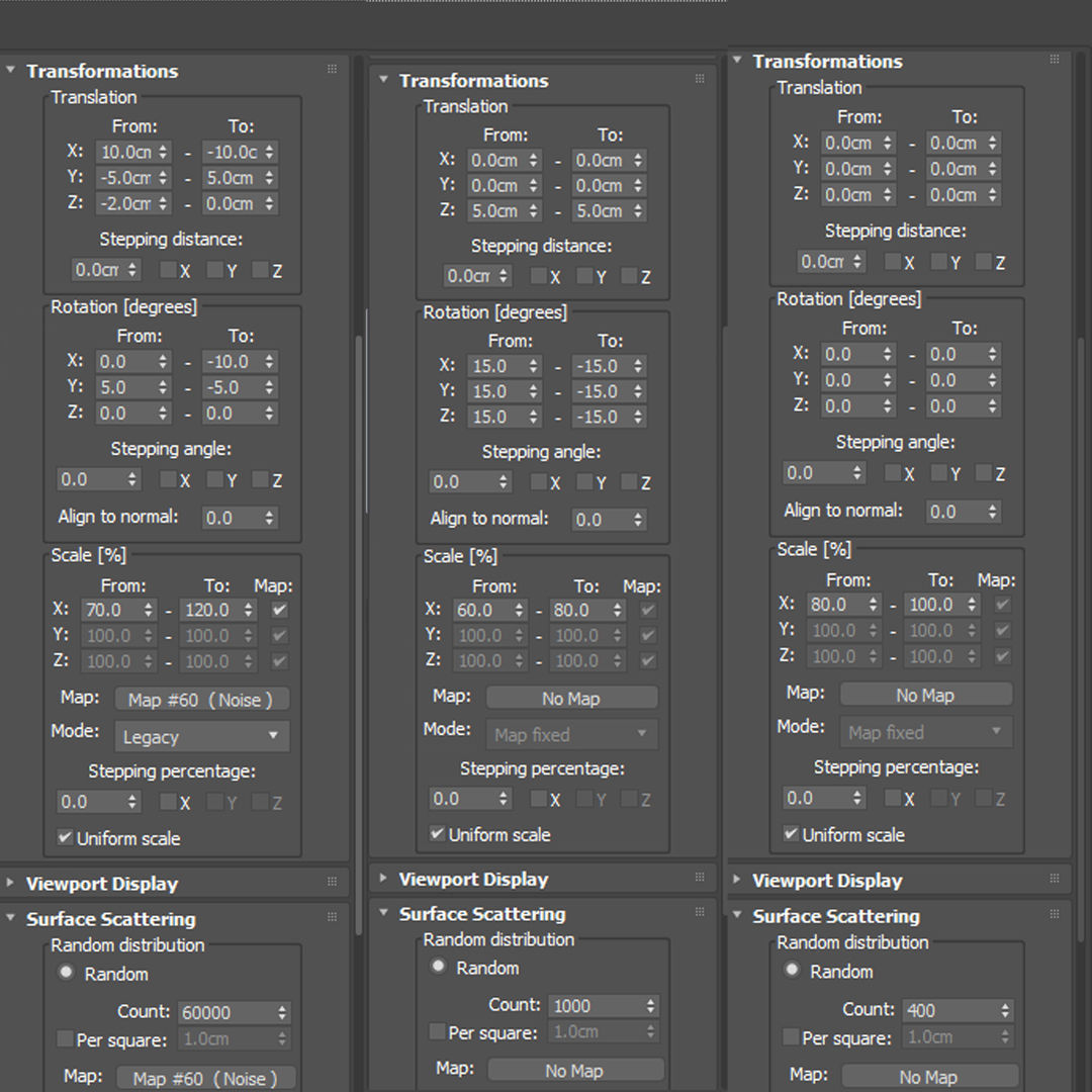 arch grass 05 3D model_4