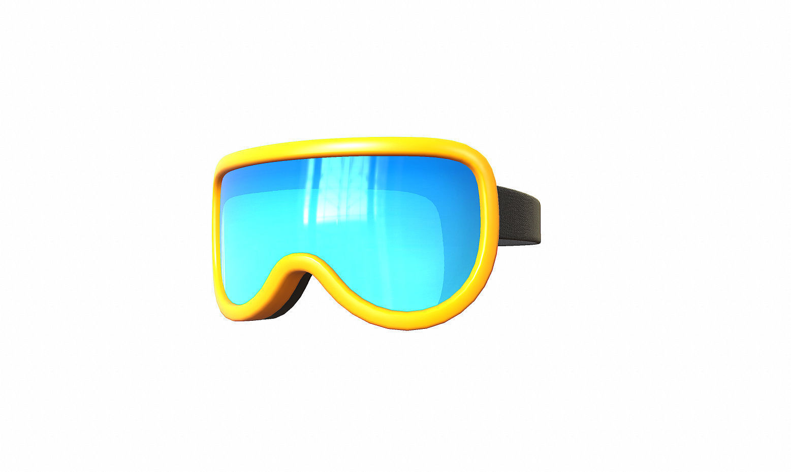Ski Goggles 3D model_8