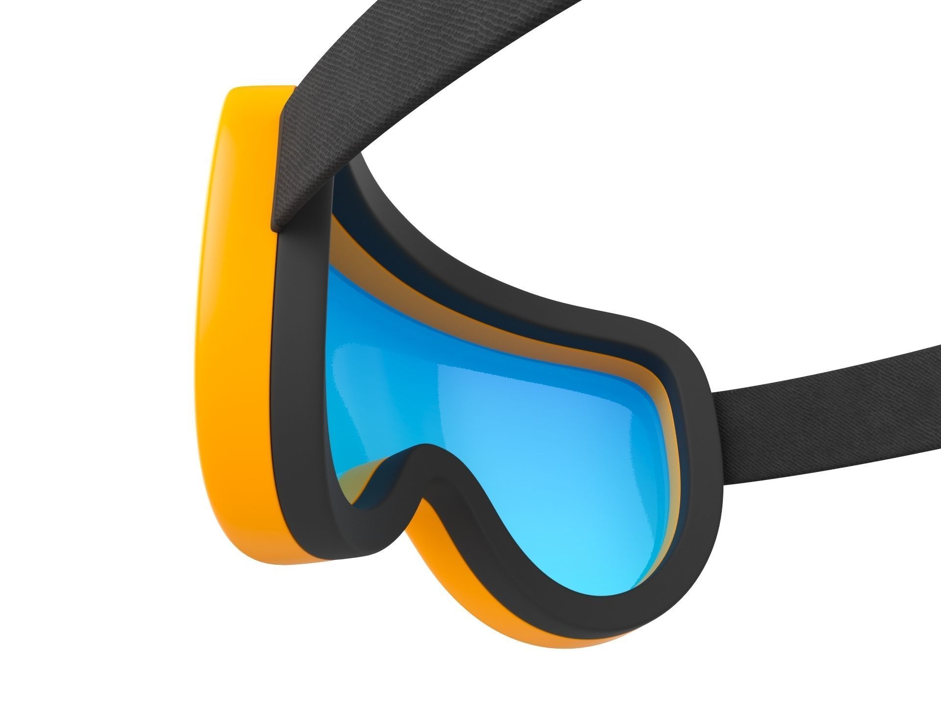 Ski Goggles 3D model_7