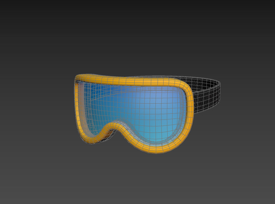 Ski Goggles 3D model_13