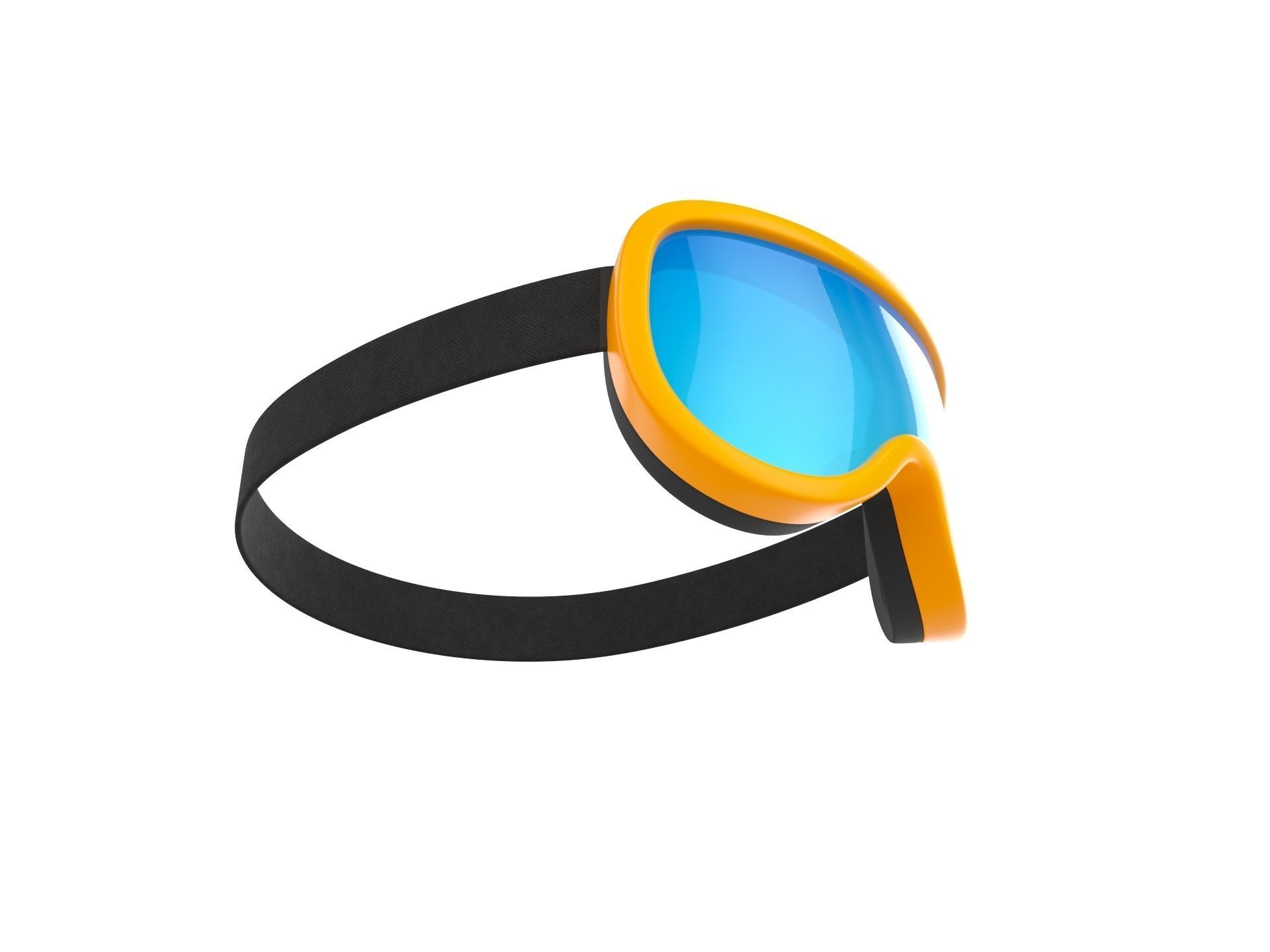 Ski Goggles 3D model_2