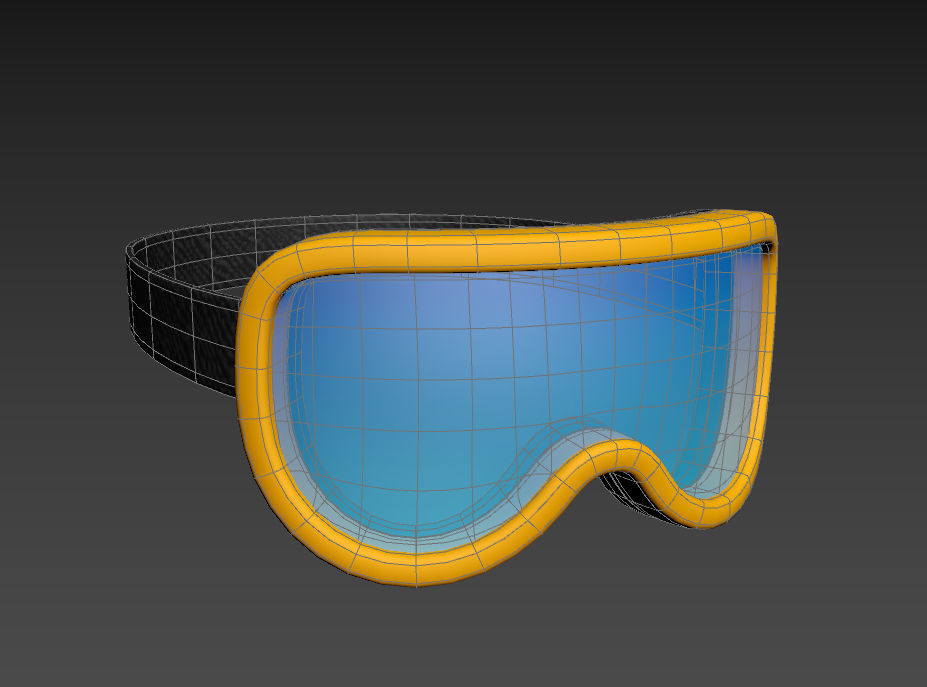 Ski Goggles 3D model_14