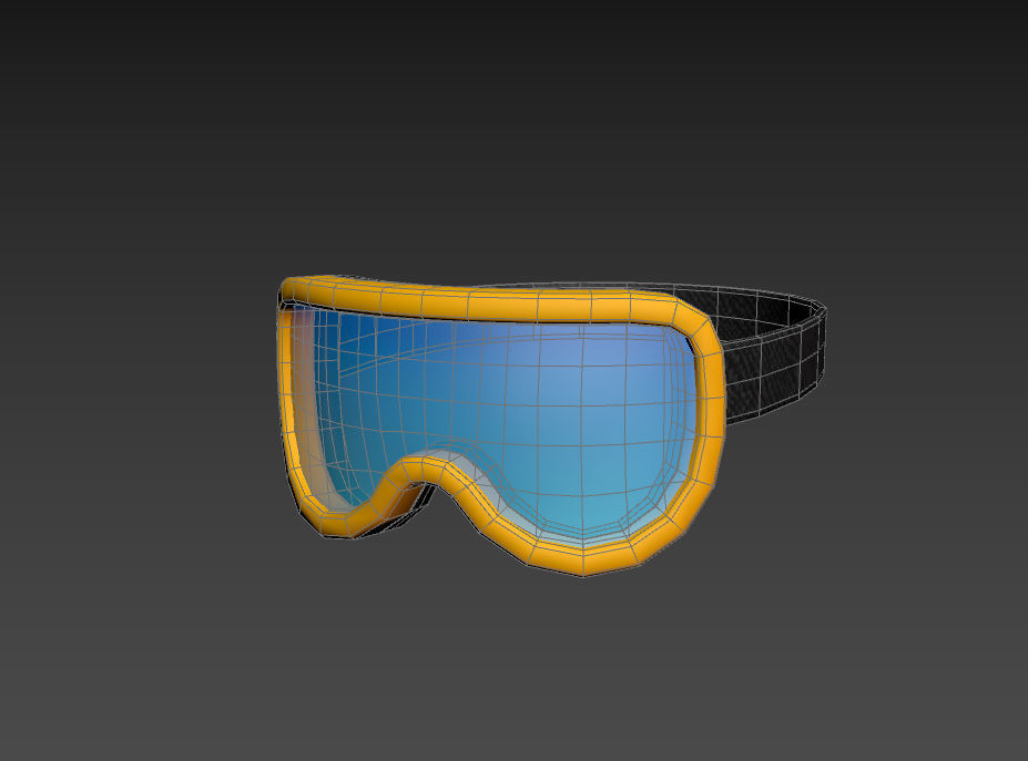 Ski Goggles 3D model_12