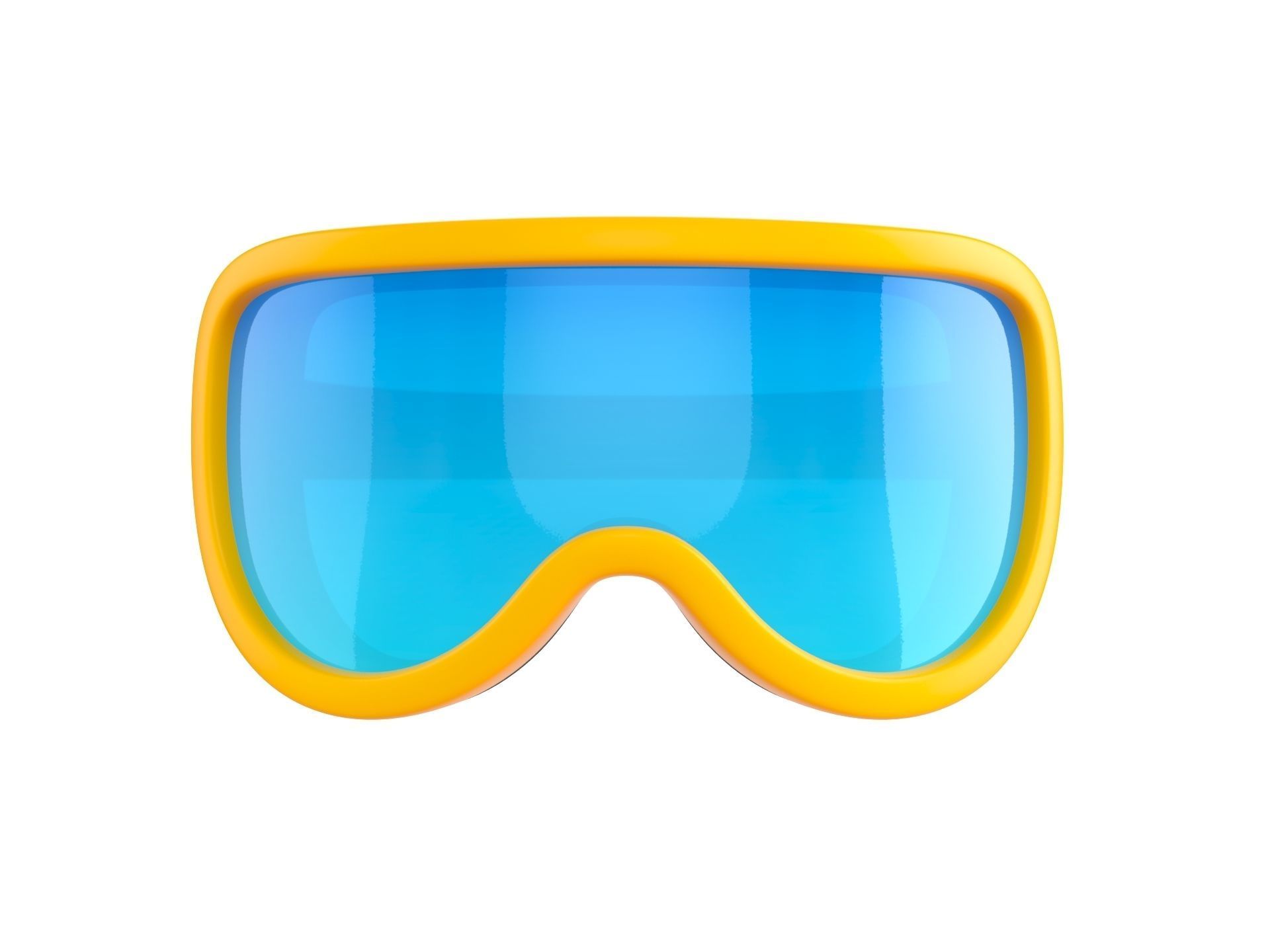 Ski Goggles 3D model_1