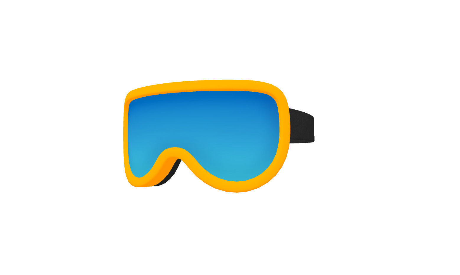Ski Goggles 3D model_9