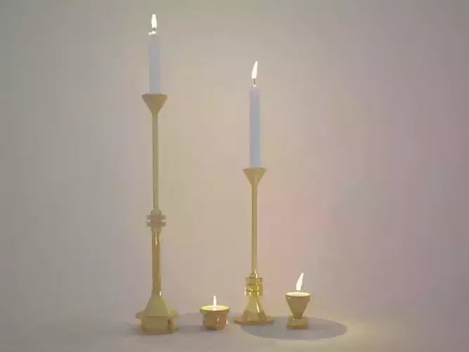 TOM DIXON COG CANDLE HOLDER