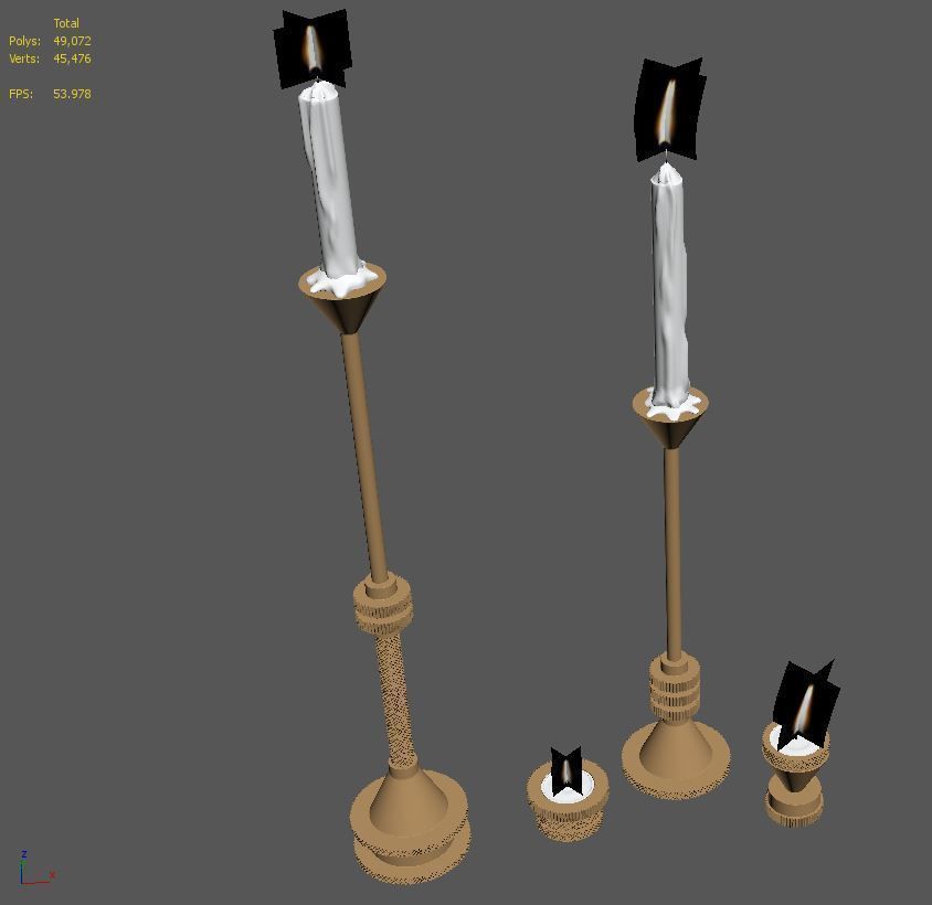 TOM DIXON COG CANDLE HOLDER 3D model_4