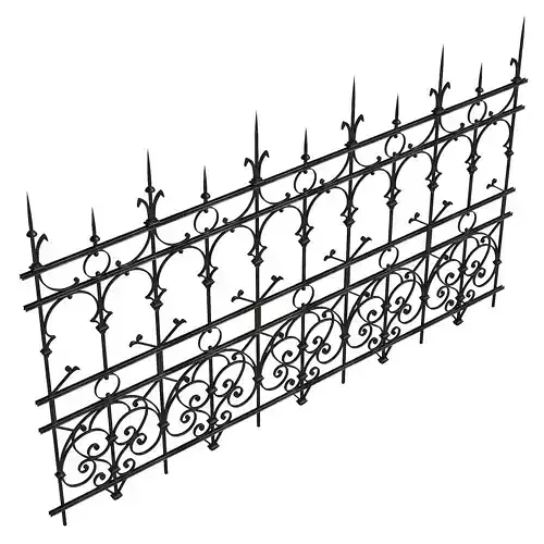 Odessa Grate 001 3D model