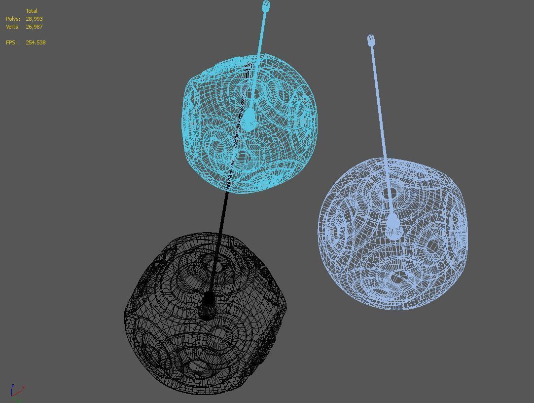 TOM DIXON CURVE BALL PENDANT LAMP 3D model_6