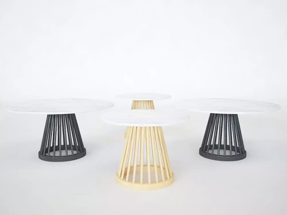 TOM DIXON FAN TABLE 3D model_0