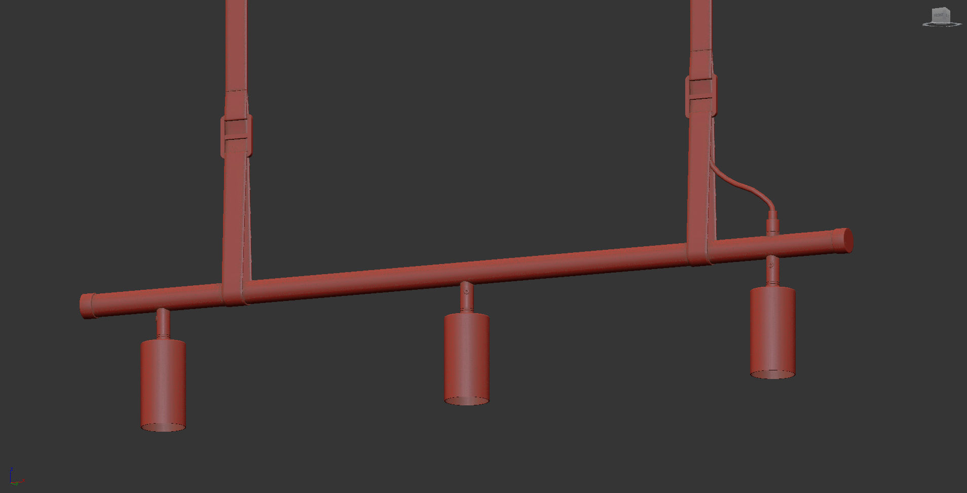 LONG JOHN PENDANT  3D model_7
