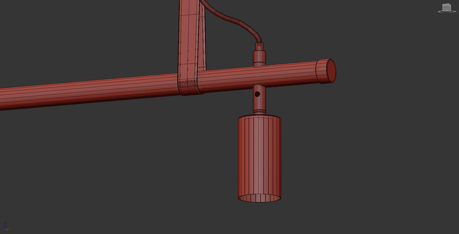 LONG JOHN PENDANT  3D model_11