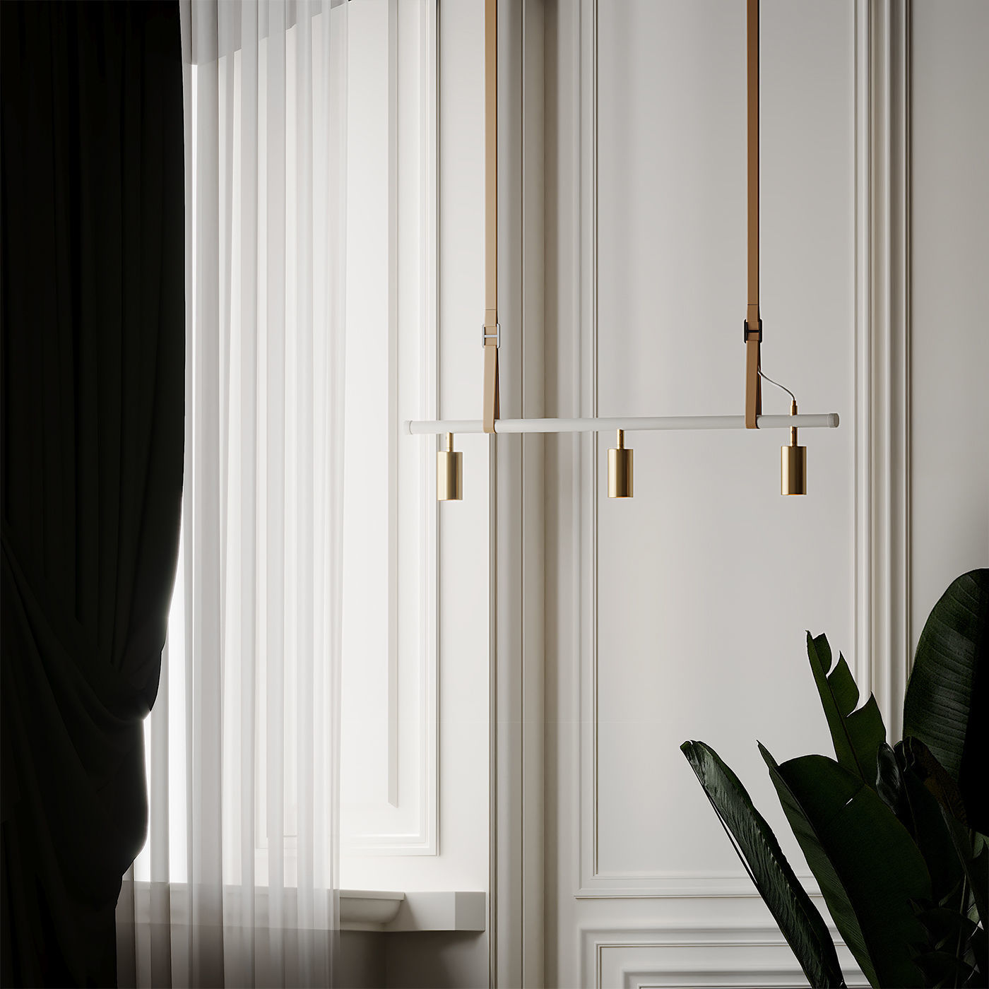LONG JOHN PENDANT  3D model_3