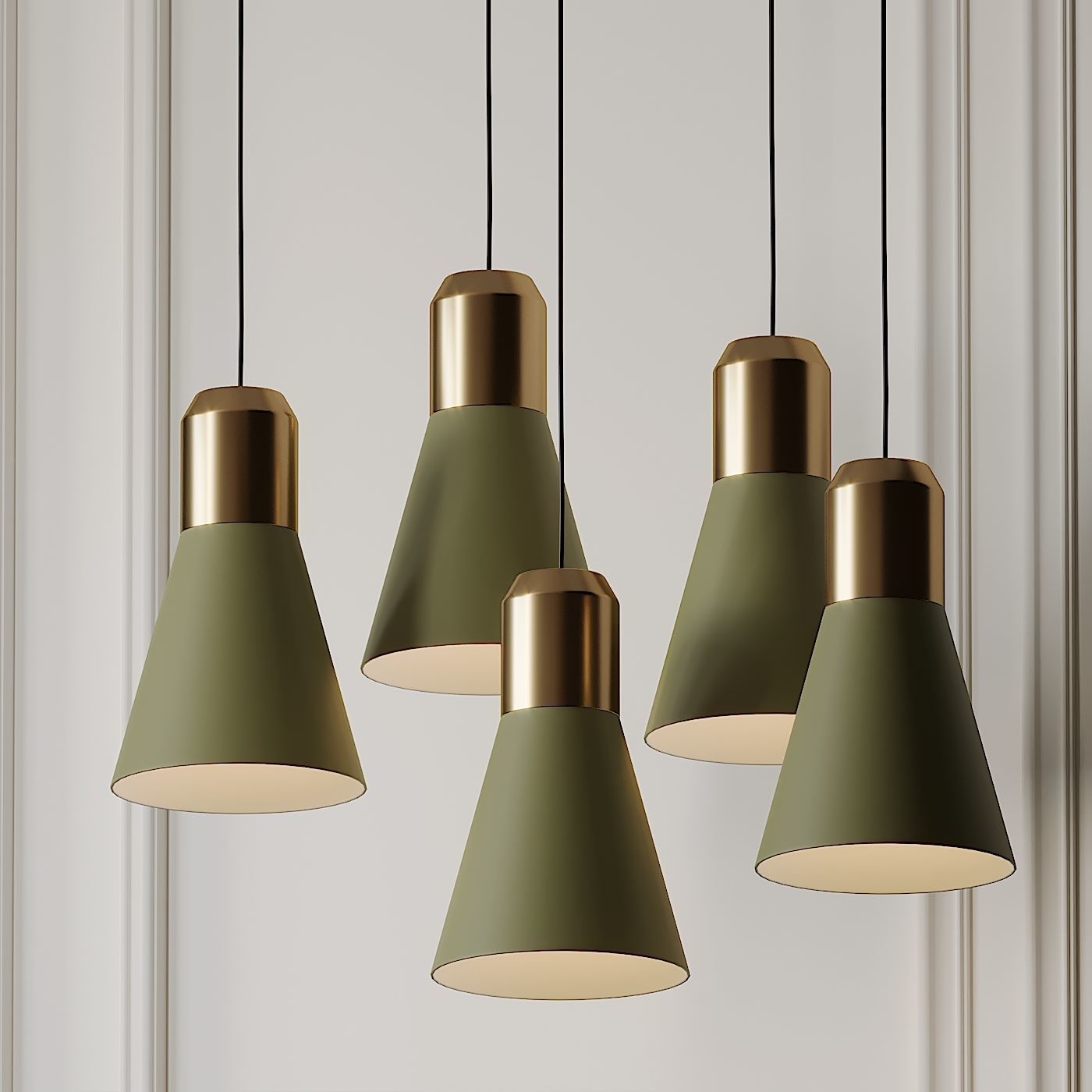 CLASSICON Bell Light Pendant Lamps by Dopo Domani 3D model_3