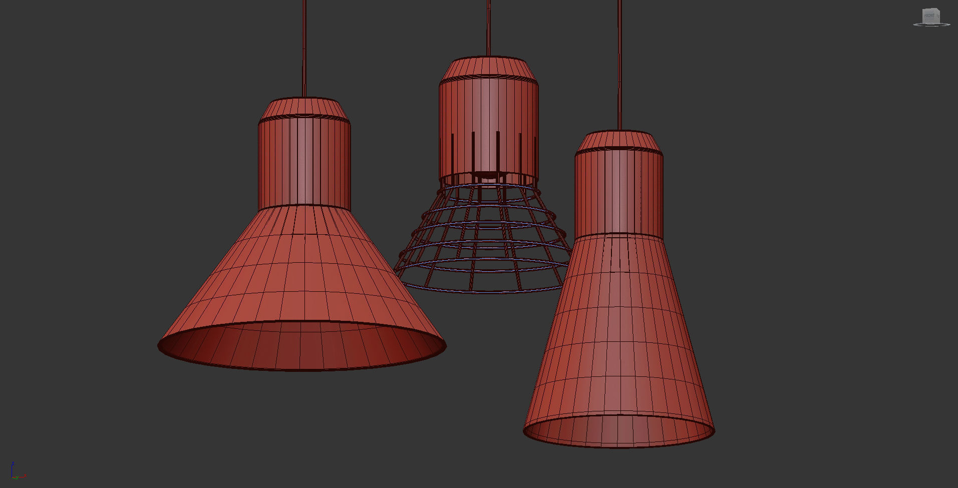 CLASSICON Bell Light Pendant Lamps by Dopo Domani 3D model_6