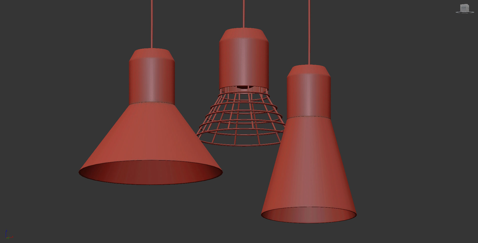 CLASSICON Bell Light Pendant Lamps by Dopo Domani 3D model_5