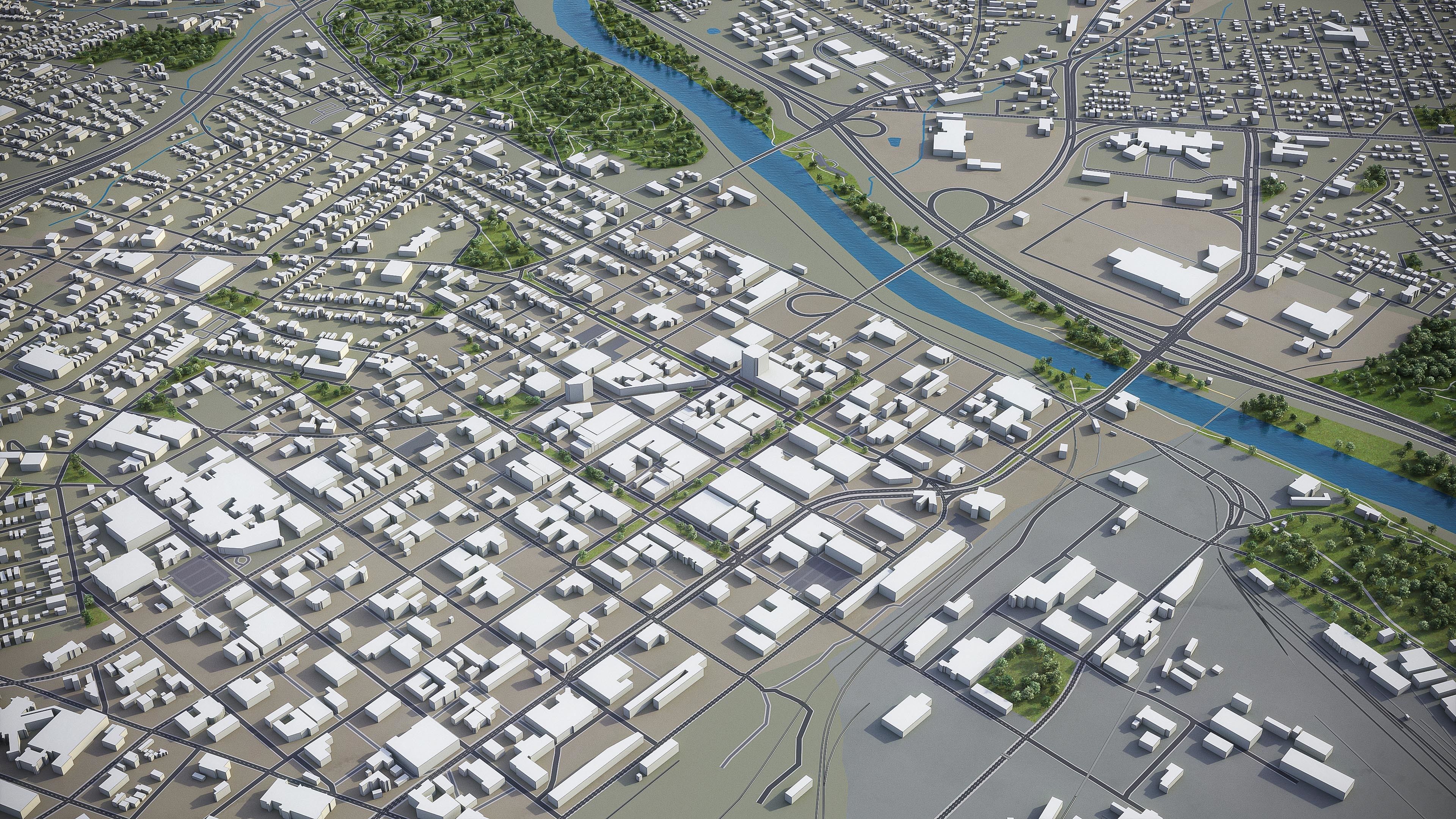 Macon  Low-poly 3D model_6