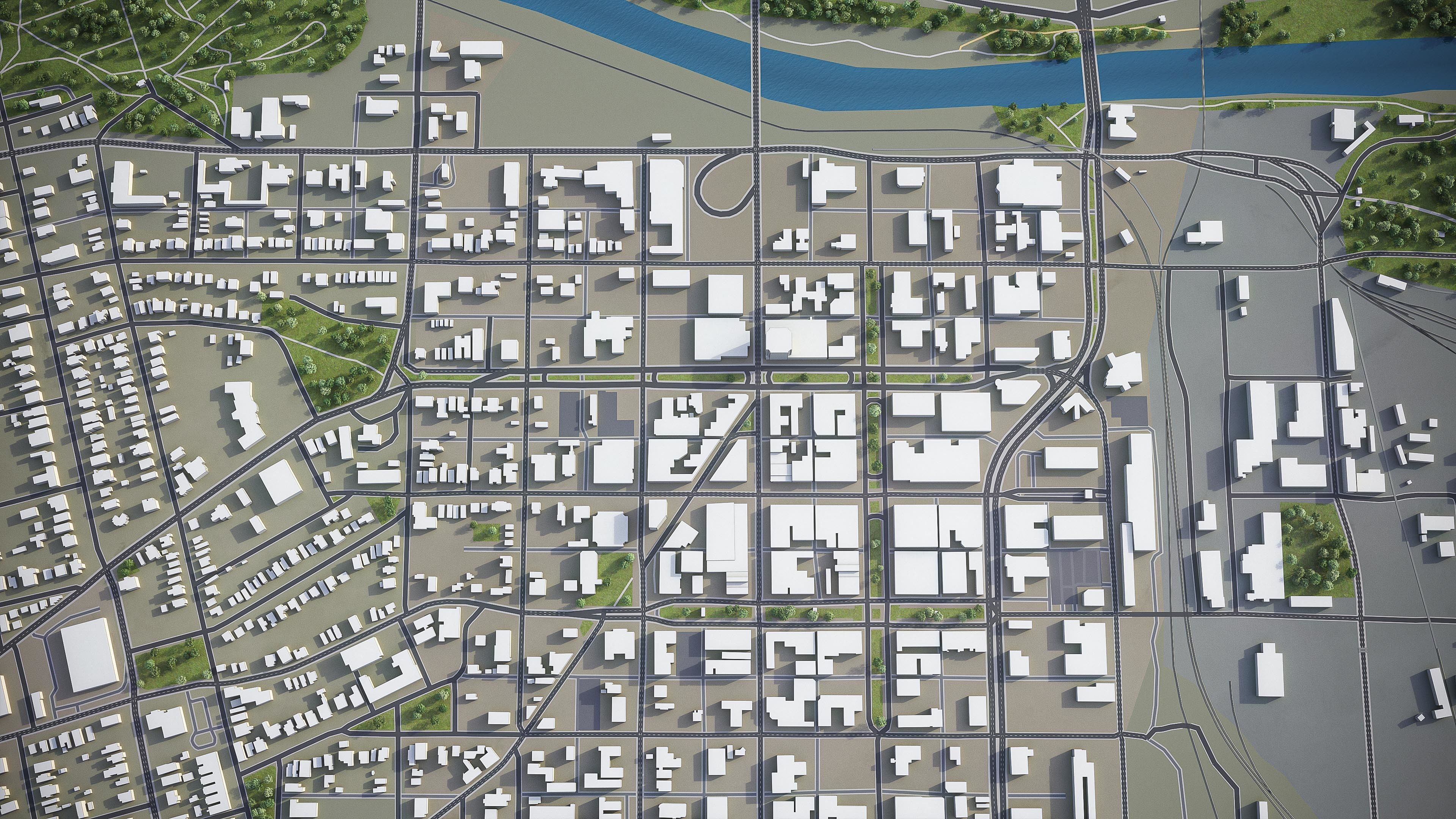 Macon  Low-poly 3D model_7