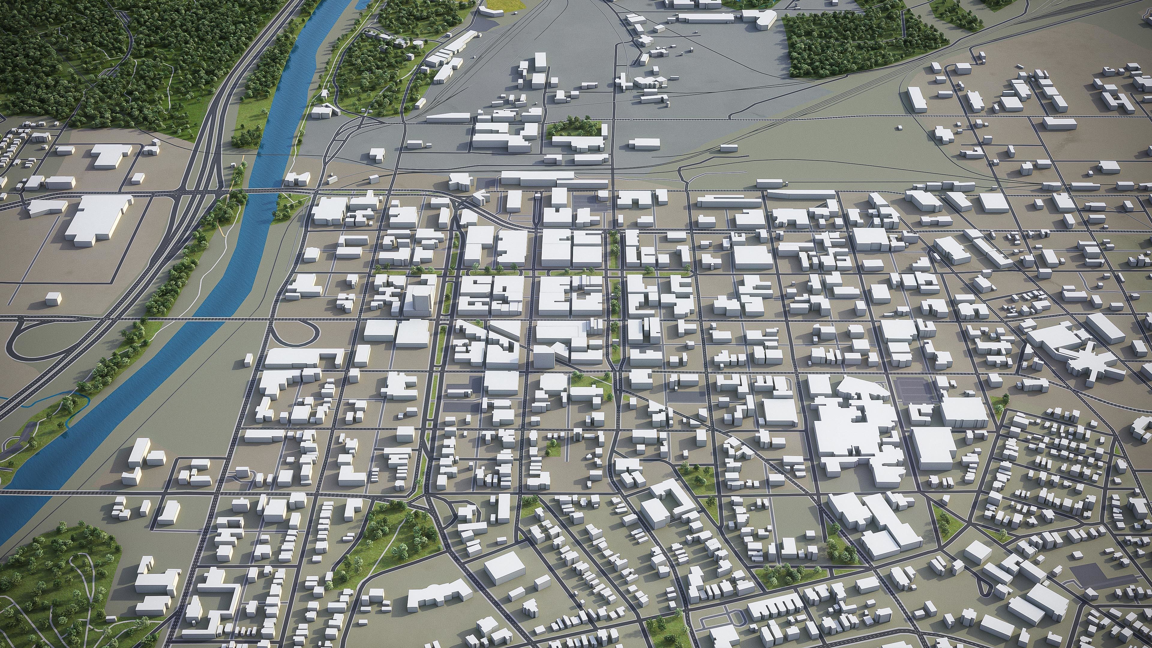 Macon  Low-poly 3D model_5